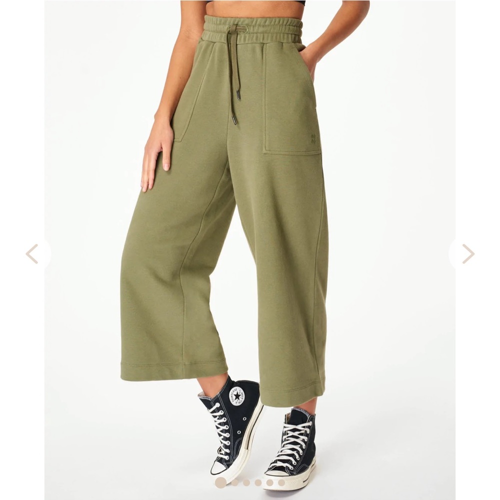 SWEATY BETTY Wide Leg Culotte Sweat Pants Size XS